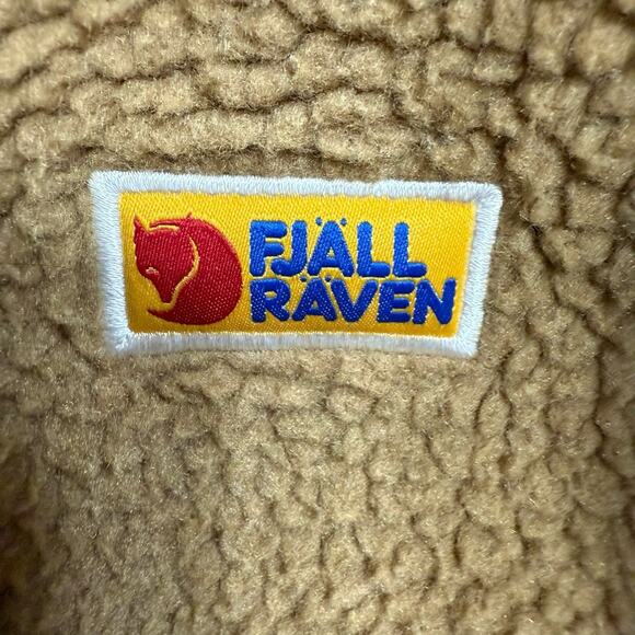 Fjallraven Women's Vardag Pile Fleece Zip Jacket Buckwheat Brown XXS Athleisure - Picture 2 of 12